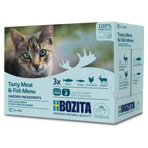 Bozita Multibox med Kött & Fisk 12x85 g