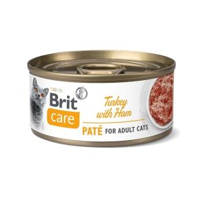 Brit Care Cat Adult Paté Kalkon & Skinka 70 g