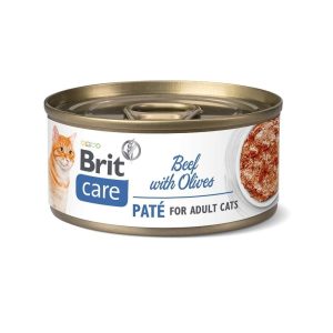 Brit Care Cat Adult Paté Nötkött 70 g