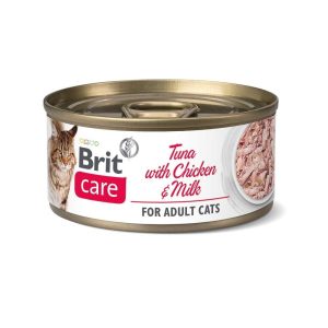 Brit Care Cat Adult Tonfisk, Kyckling & Mjölk 70 g