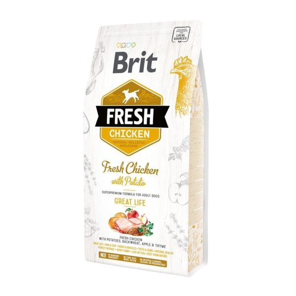 Brit Fresh Chicken with Potato Adult (2,5 kg)