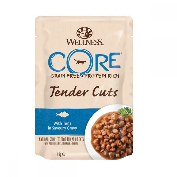 CORE Cat TC Tuna in Gravy 8x85 g