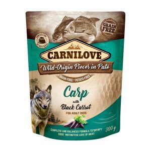 Carnilove Dog Adult Carp with Black Carrot Paté 300 g