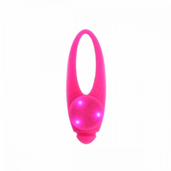 Dogman Hundlampa LED Silikon (Rosa)