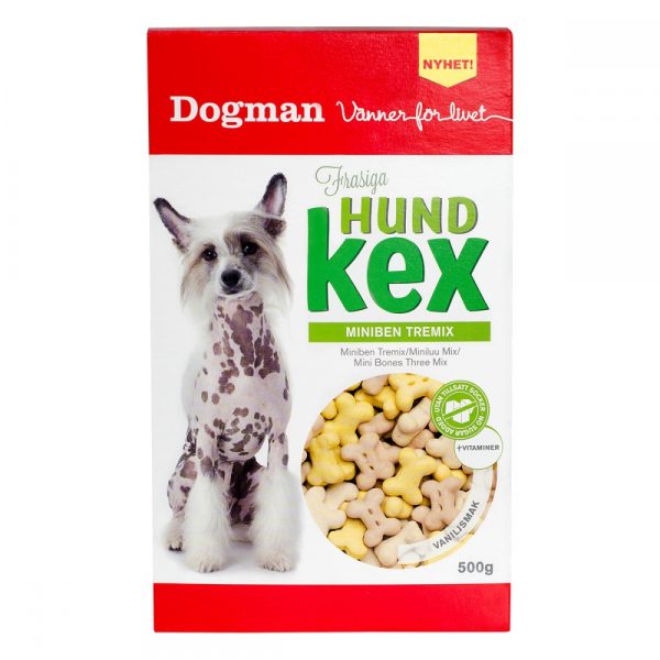 Dogman Miniben Tremix Vaniljsmak 500 g