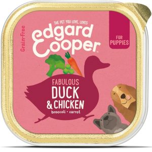 Edgard & Cooper Dog Puppy Duck & Chicken (150 g)