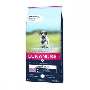 Eukanuba Puppy Grain Free Large & Extra Large Breed Ocean Fish (12 kg)