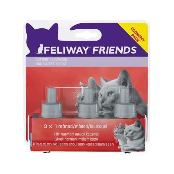 Feliway Friends Refillflaska 3-pack