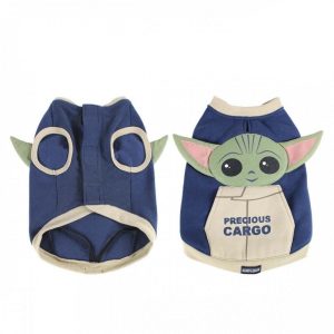 For FAN Pets Baby Yoda Hundtröja Blå & Beige (XS)