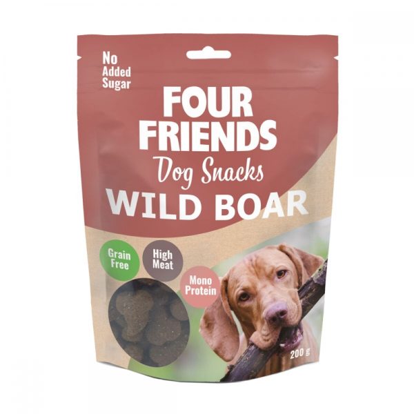 Four Friends Dog Snacks Wild Boar 200 g