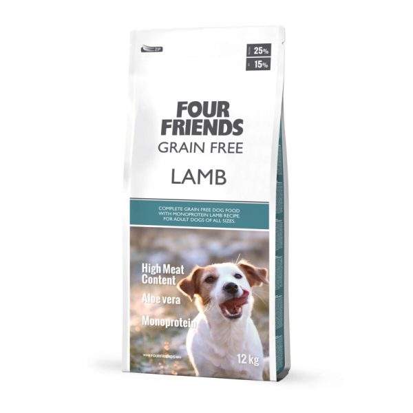 FourFriends Dog Grain Free Lamb (12 kg)