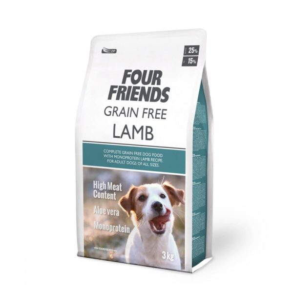 FourFriends Dog Grain Free Lamb (3 kg)