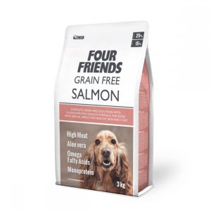 FourFriends Dog Grain Free Salmon (3 kg)