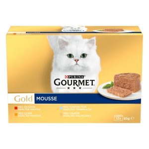 Gourmet Gold Mousse Selection 4 x 85 g