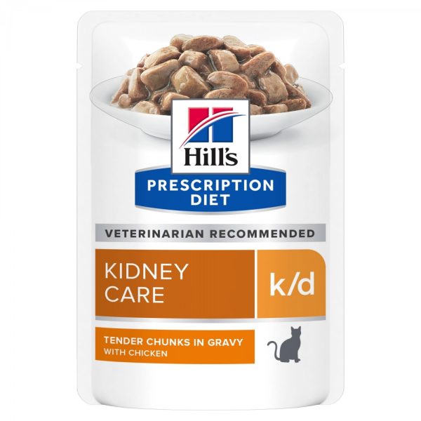 Hill's Prescription Diet Feline k/d Kidney Care Chicken 12x85 g