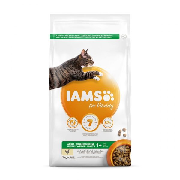 Iams for Vitality Cat Adult Chicken (3 kg)