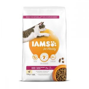 Iams for Vitality Cat Senior Chicken (10 kg)