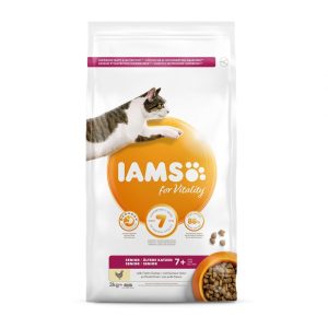 Iams for Vitality Cat Senior Chicken (3 kg)