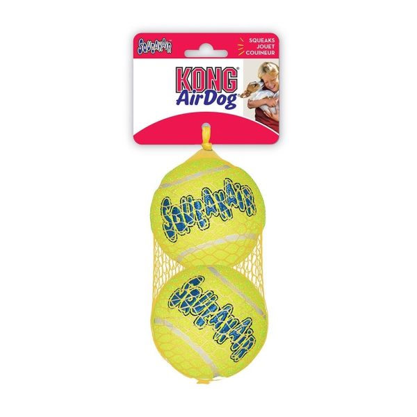 KONG Squeakair Tennisboll L 2-pack