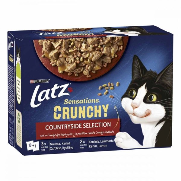 Latz Sensations Crunchy Countryside Selection Gelé Multipack 10x85 g