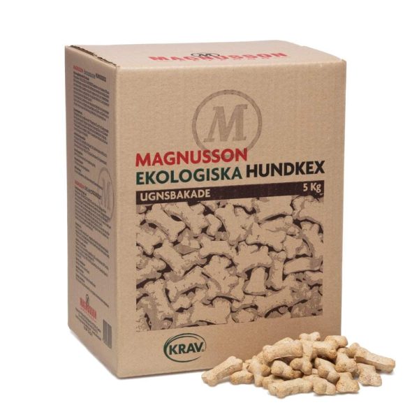 Magnussons Ekologiska Hundkex Små 5 kg