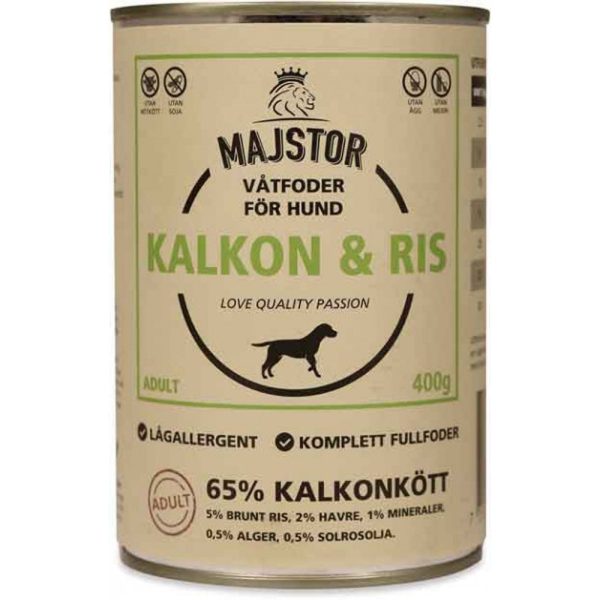 Majstor Kalkon & Ris Våtfoder