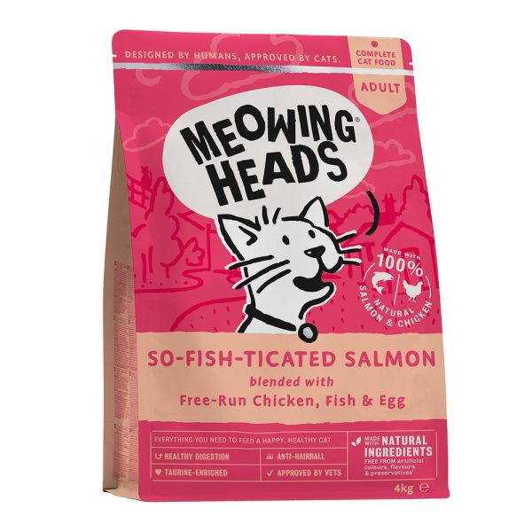 Meowing Heads So-fish-ticated Salmon (4 kg)