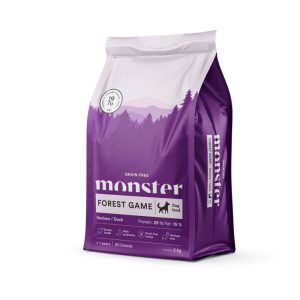 Monster Dog Adult All Breeds Grain Free Forest Game Venison & Duck (2 kg)