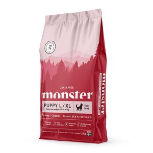 Monster Dog Puppy Large & XL Grain Free Turkey & Chicken (2 kg)