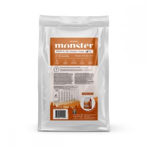 Monster Dog Puppy Small & Medium Chicken & Turkey (2 kg)