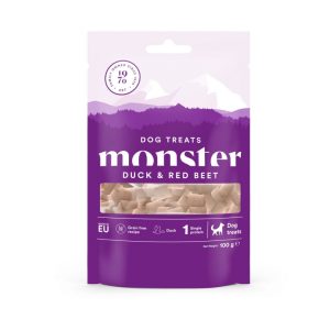 Monster Dog Treats Duck & Red Beet 100 g