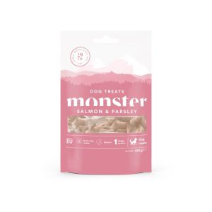 Monster Dog Treats Salmon & Parsley 100 g