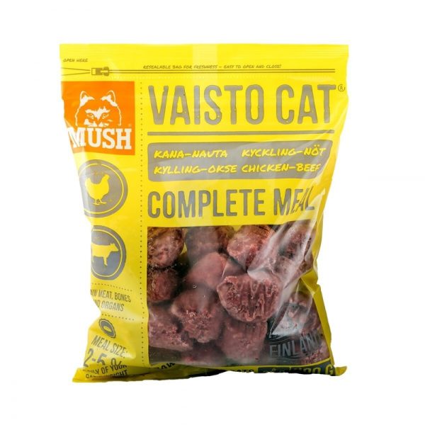 Mush Vaisto Cat Kitten Kyckling-Nöt (800 g)