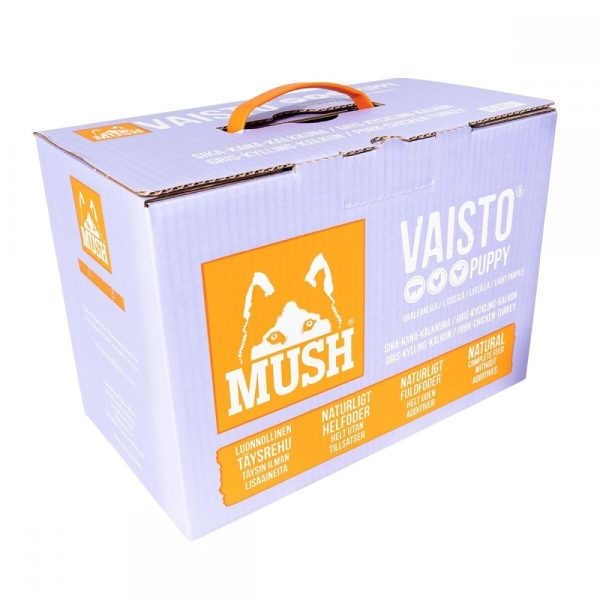 Mush Vaisto Puppy Gris-Kalkon-Kyckling (10 kg)