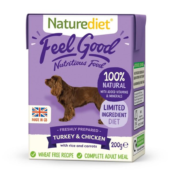 Naturediet Feel Good Kalkon & Kyckling (200 g)