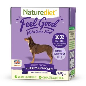 Naturediet Feel Good Kalkon & Kyckling (390 g)