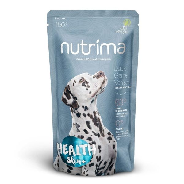 Nutrima Health Skin+ Anka, Vilt & Hjort 150 g