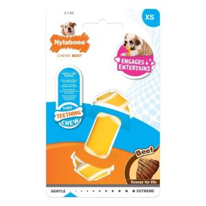 Nylabone Puppy KnotBone Beef XS