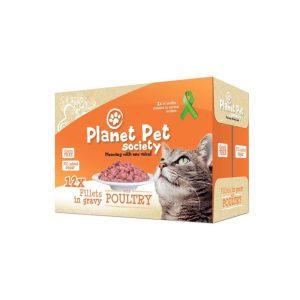 Planet Pet Society Fågel i Sås 12x85 g