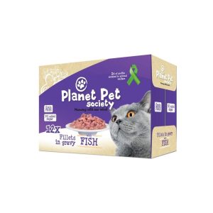 Planet Pet Society Fisk i Sås 12x85 g