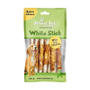 Planet Pet Society Vit Tuggpinne Chicken 11-pack