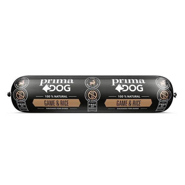 PrimaDog Sausage Game & Rice 800 g