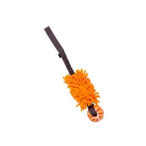 Pro Dog Bungee Mopp Med Gummiboll (Orange)