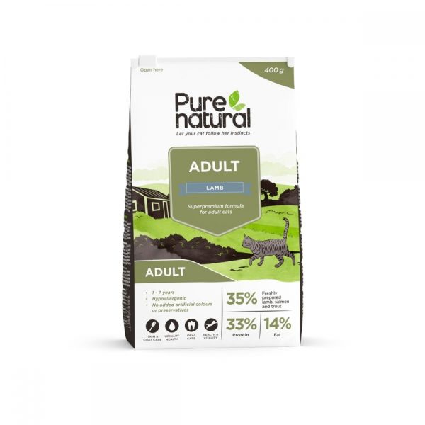 Purenatural Cat Adult Lamb (10 kg)