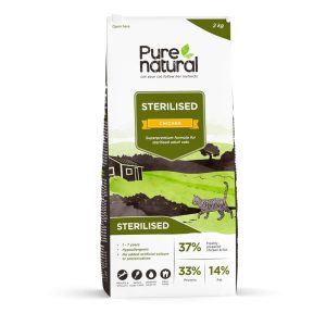 Purenatural Cat Sterilised Adult Chicken (2 kg)