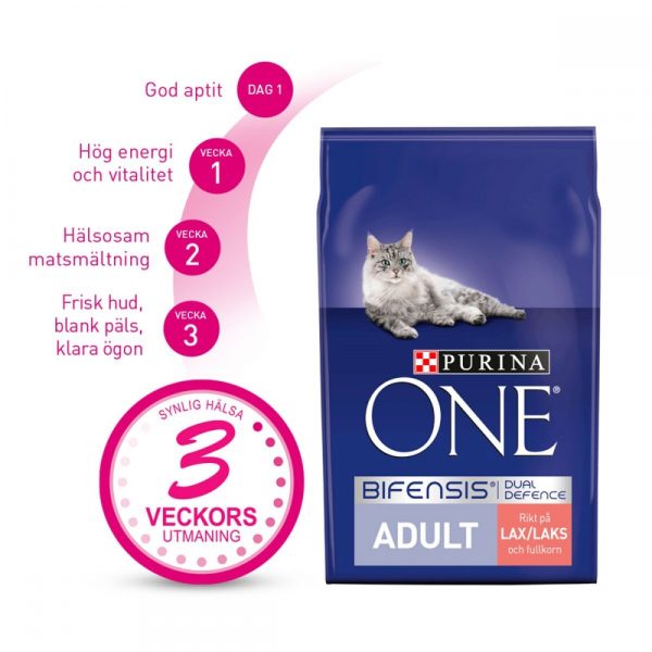 Purina ONE Cat Adult Lax 3 kg