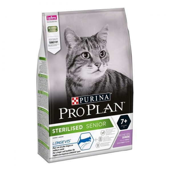Purina Pro Plan Cat Sterilised Senior 7+ Turkey (10 kg)