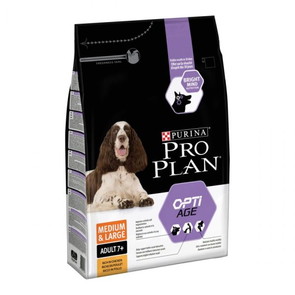 Purina Pro Plan Dog OptiAge Medium & Large Adult 7+ (3 kg)