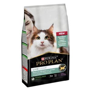 Purina Pro Plan LiveClear Cat Adult Sterilised Turkey 1,4 kg