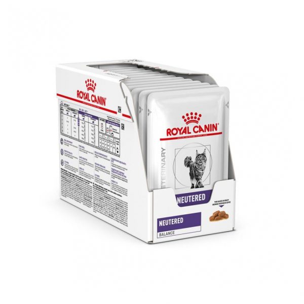 Royal Canin Veterinary Diets Cat Neutered Balance Gravy 12 x 85 g